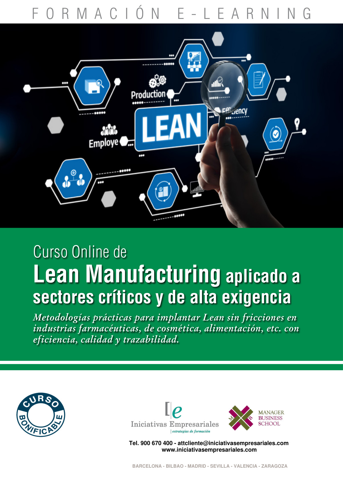 Lean Manufacturing aplicado a sectores críticos y de alta exigencia