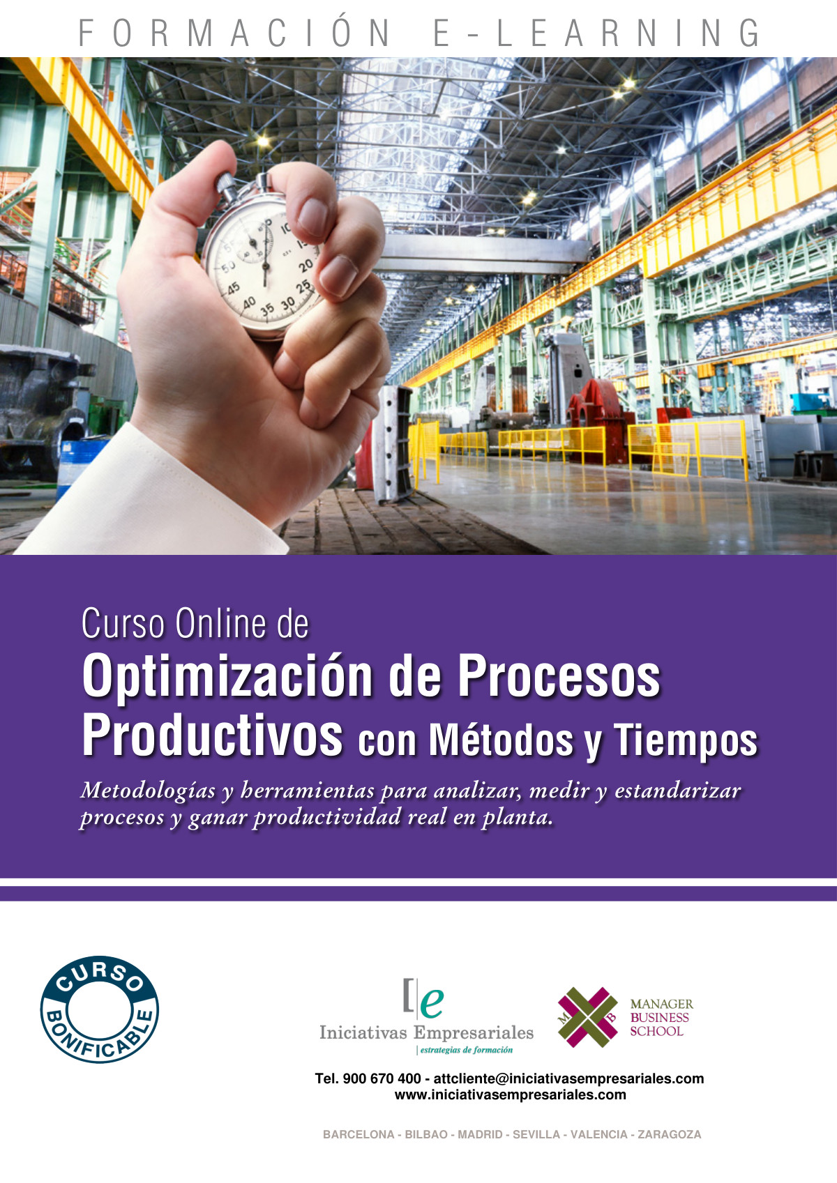 Optimización de Procesos Productivos con Métodos y Tiempos