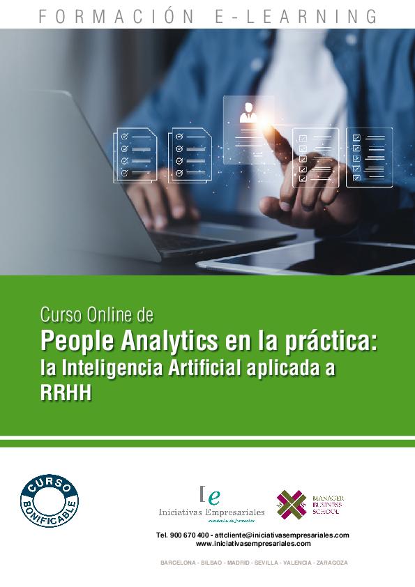 People Analytics en la práctica: la Inteligencia Artificial aplicada a RRHH