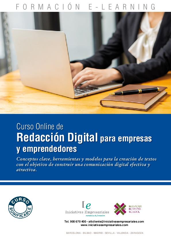 Redacción Digital para empresas y emprendedores