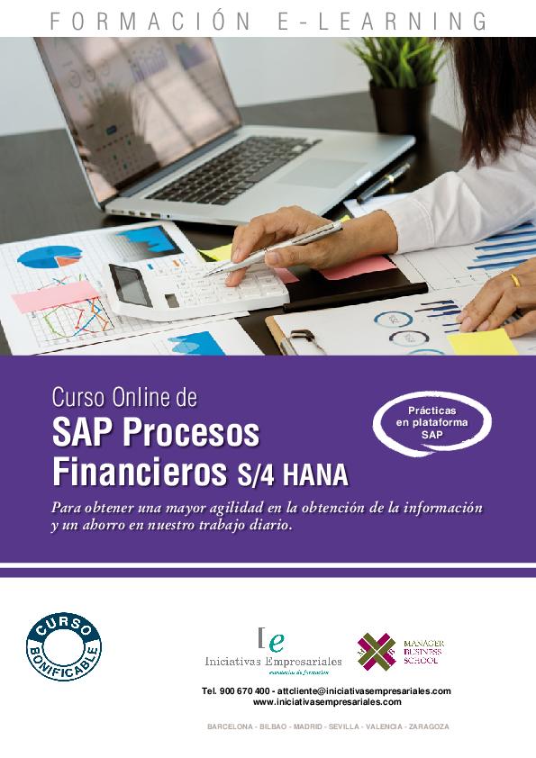 SAP Procesos Financieros S4 HANA