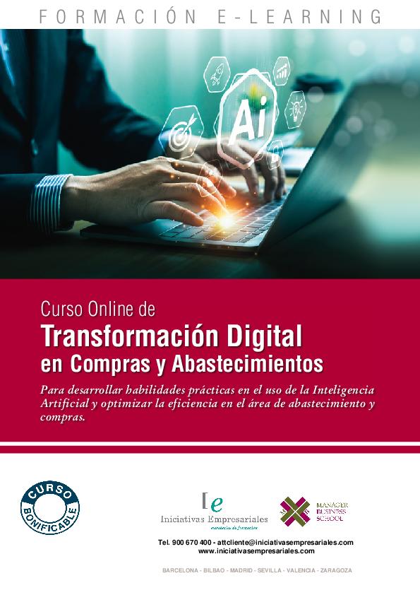 Transformación Digital en Compras y Abastecimientos