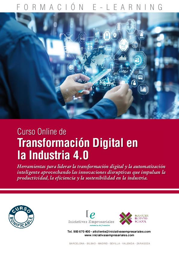 Transformación Digital en la Industria 4.0