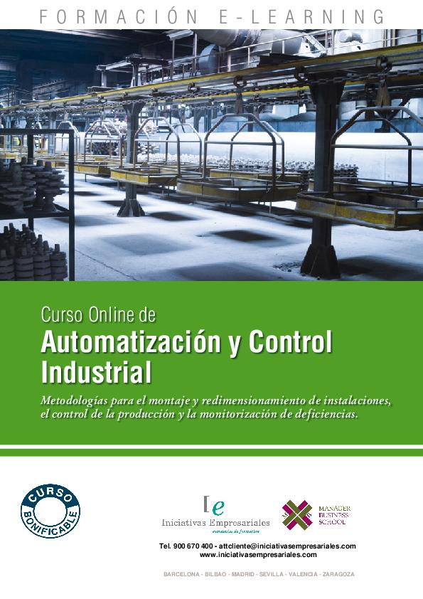 Automatización y Control Industrial