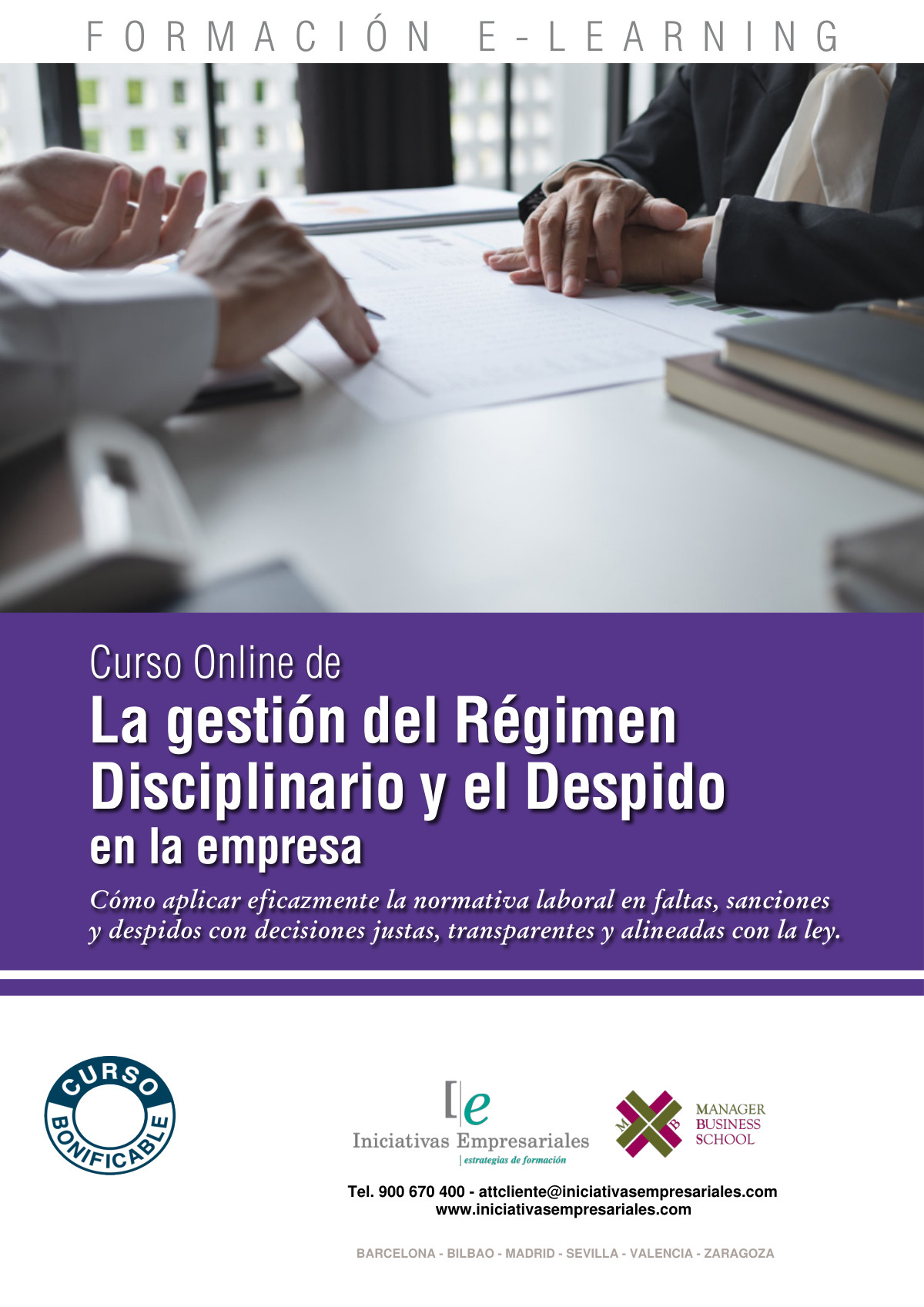 La gestión del Régimen Disciplinario y el Despido en la empresa