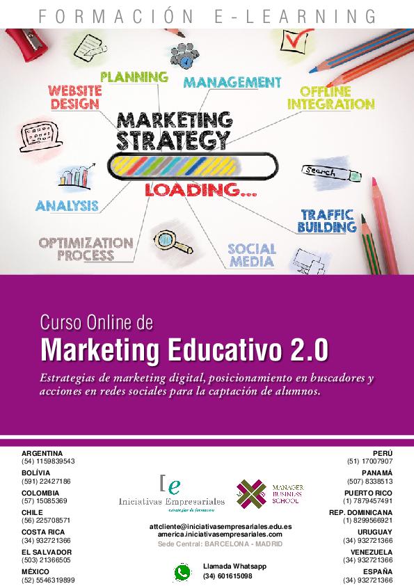 Marketing Educativo 2.0