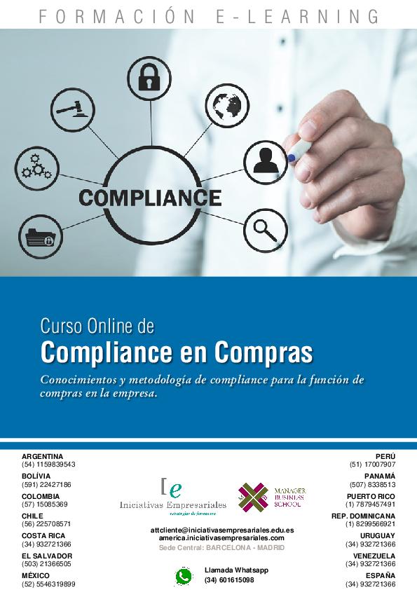 Compliance en Compras