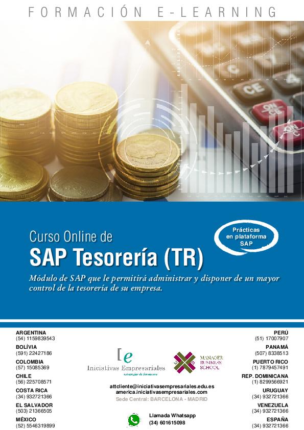 SAP Tesorería (TR)