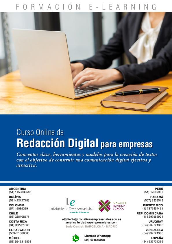 Redacción Digital para empresas