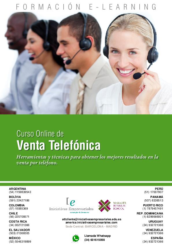 Venta Telefónica