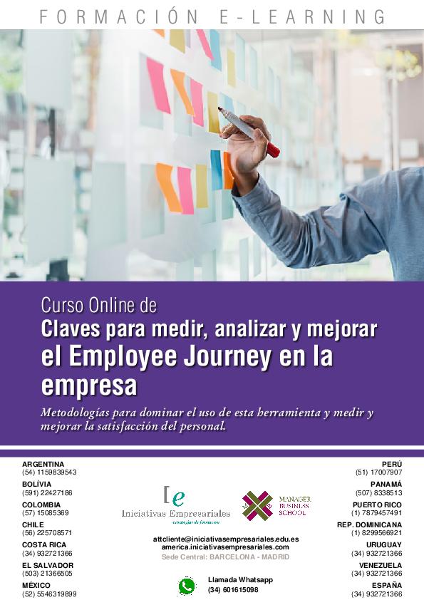 Claves para medir, analizar y mejorar el Employee Journey en la empresa