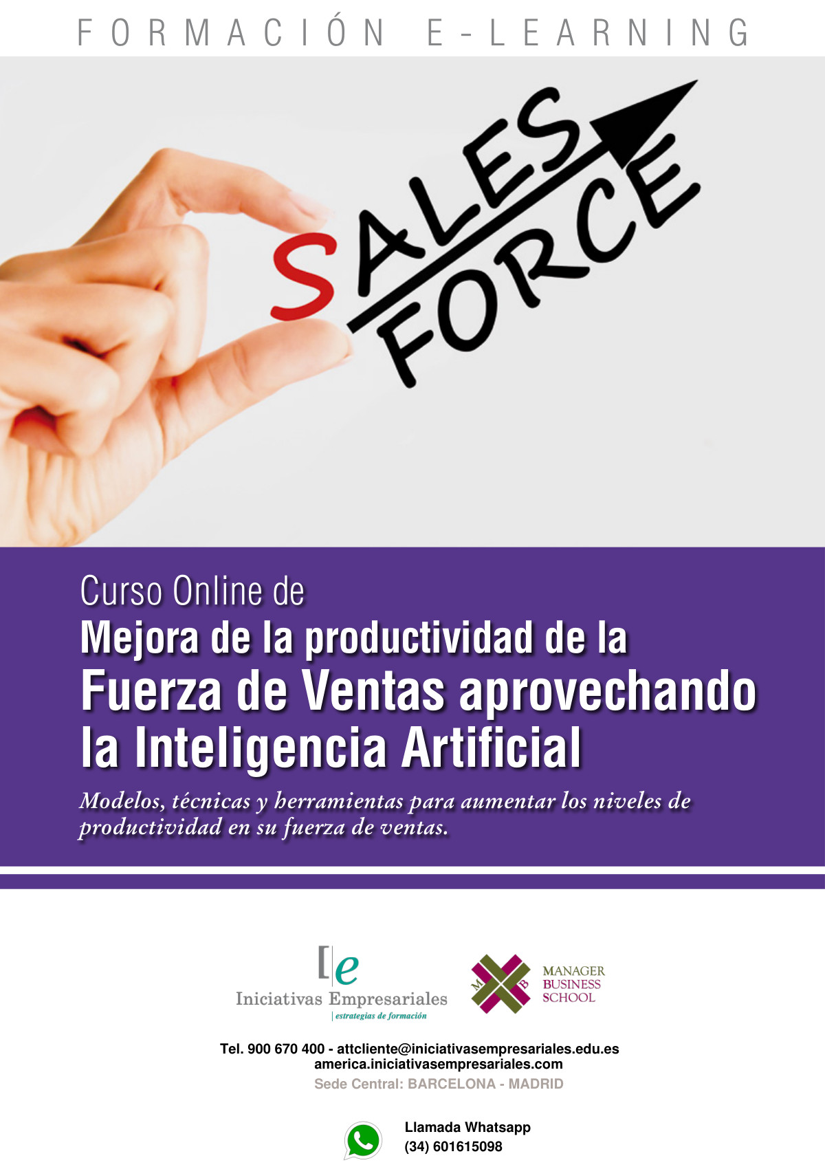 Mejora de la productividad de la Fuerza de Ventas aprovechando la Inteligencia Artificial