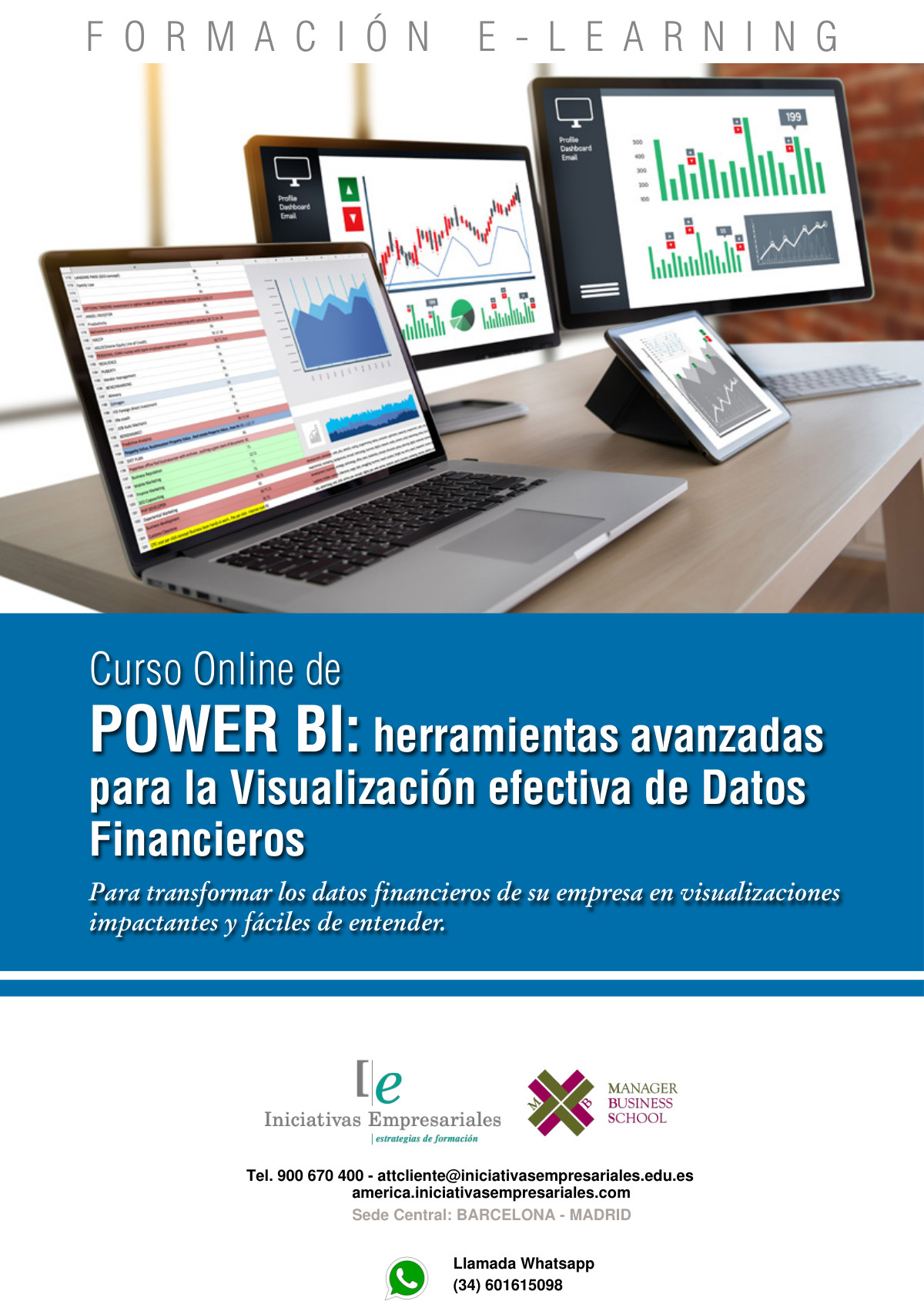 POWER BI: herramientas avanzadas para la Visualización efectiva de Datos Financieros