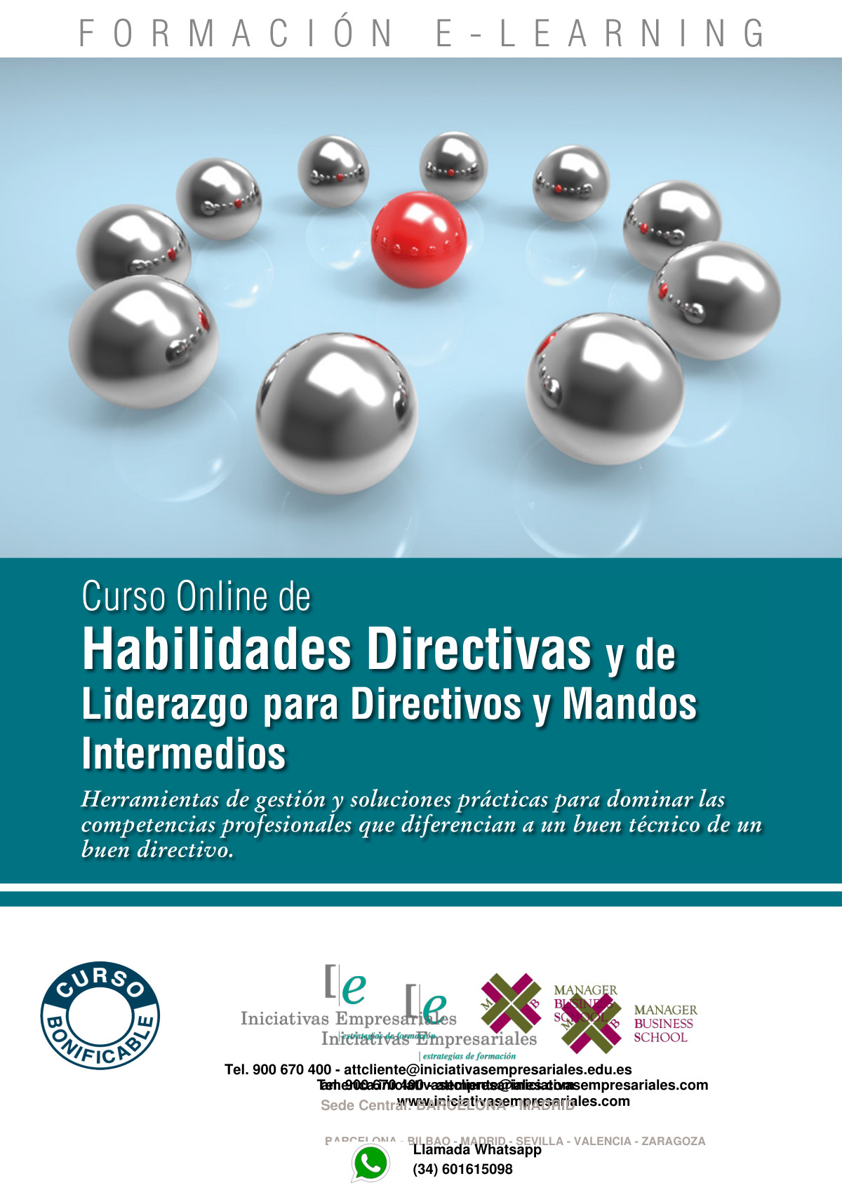 Habilidades Directivas y de Liderazgo para Directivos y Mandos Intermedios