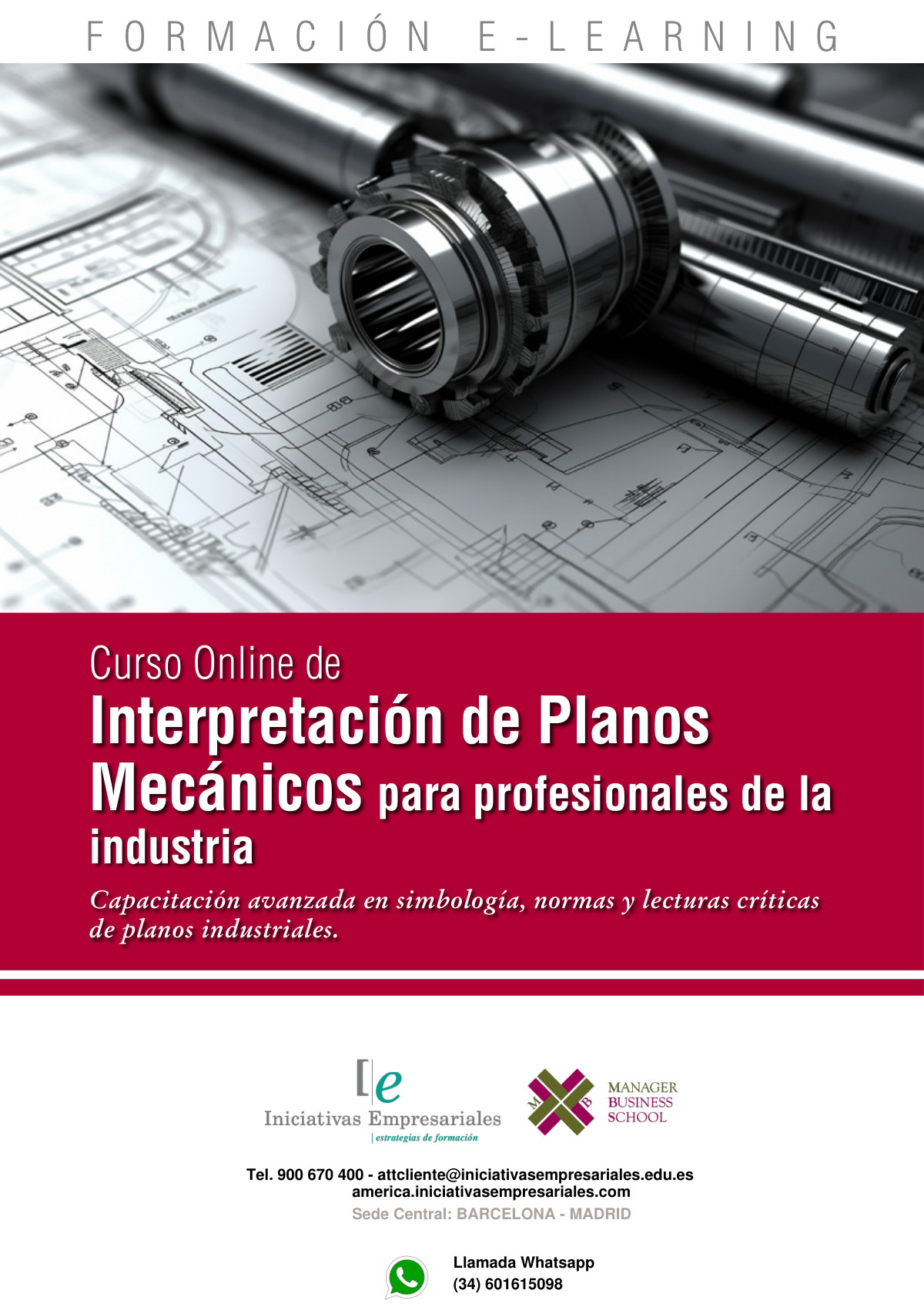 Interpretación de Planos Mecánicos para profesionales de la industria