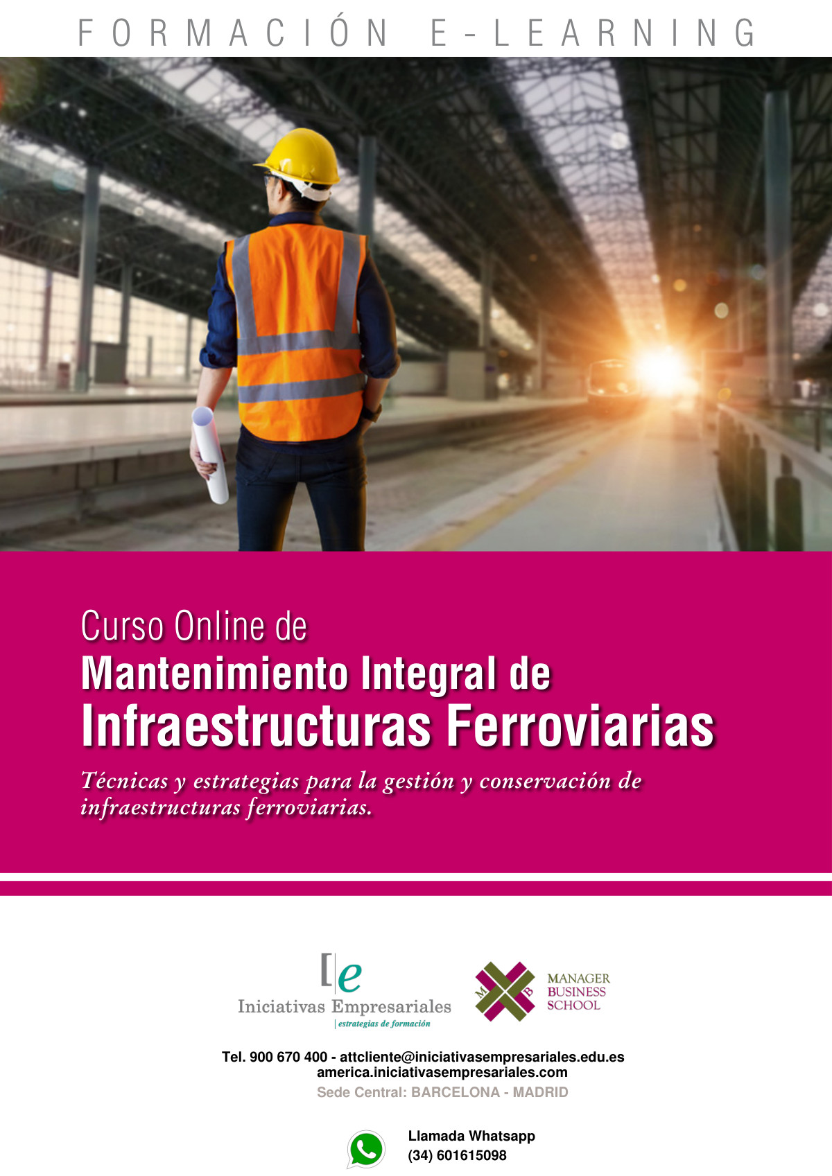 Mantenimiento Integral de Infraestructuras Ferroviarias
