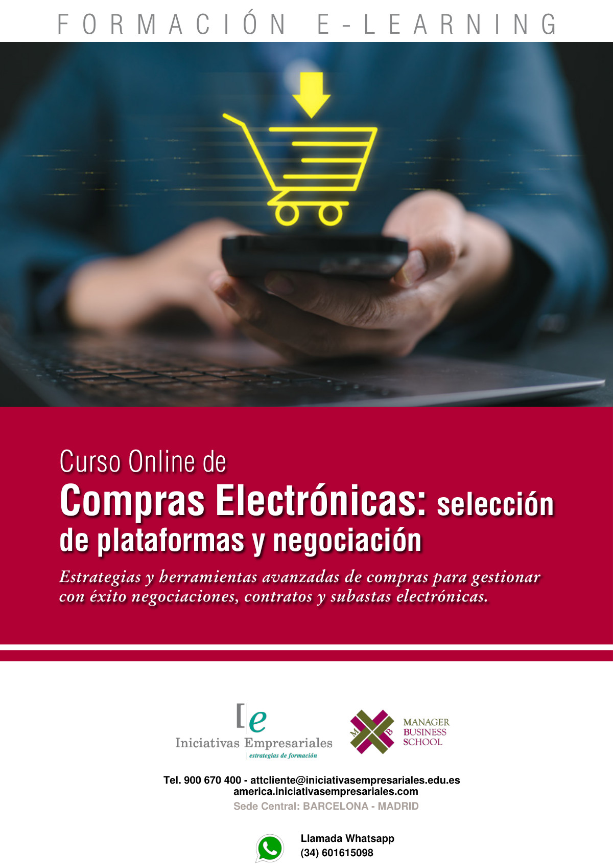 Compras Electrónicas: selección de plataformas y negociación