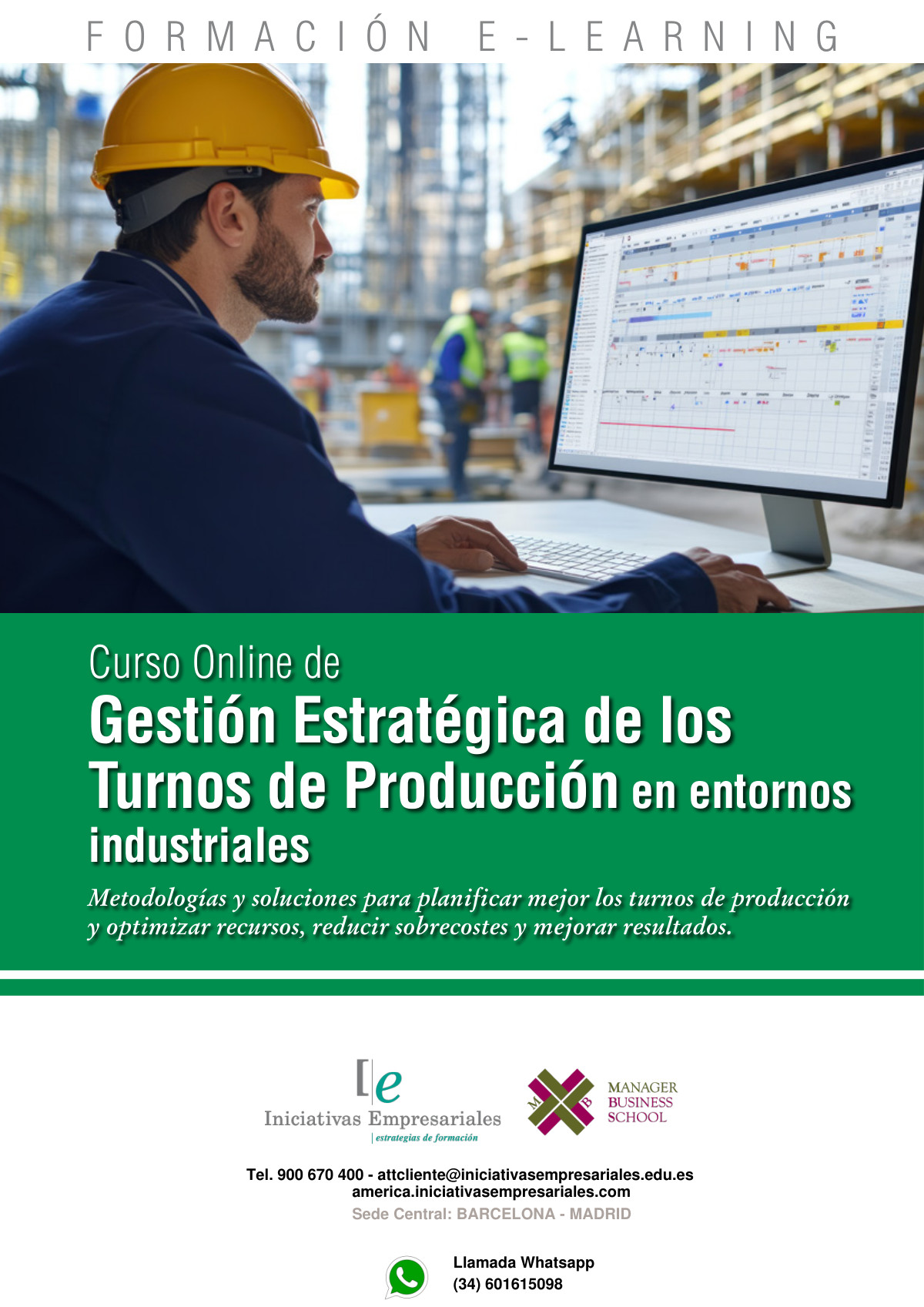 Gestión Estratégica de los Turnos de Producción en entornos industriales