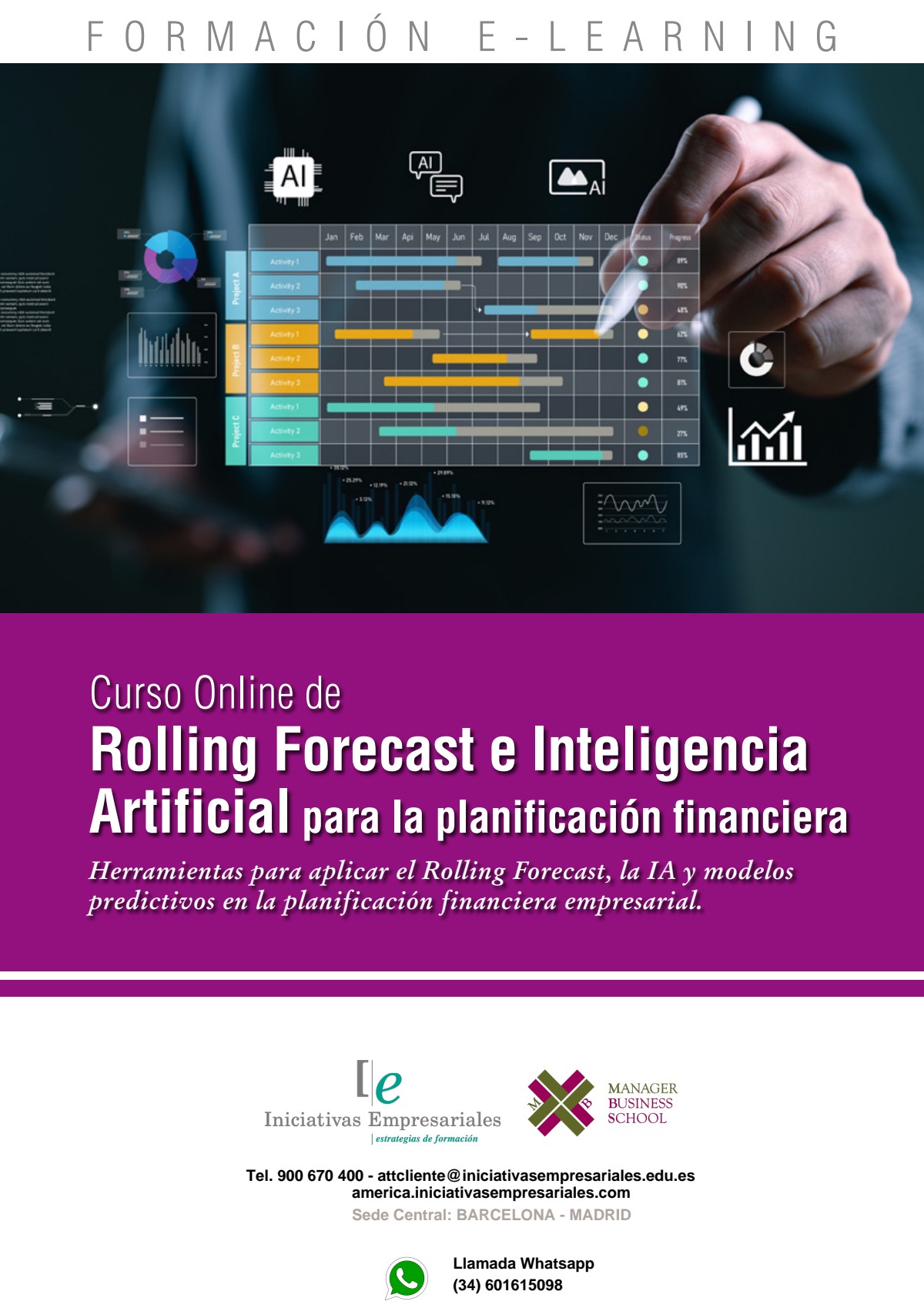 Rolling Forecast e Inteligencia Artificial para la planificación financiera