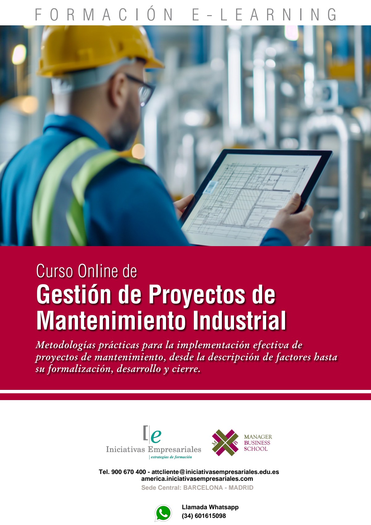 Gestión de Proyectos de Mantenimiento Industrial