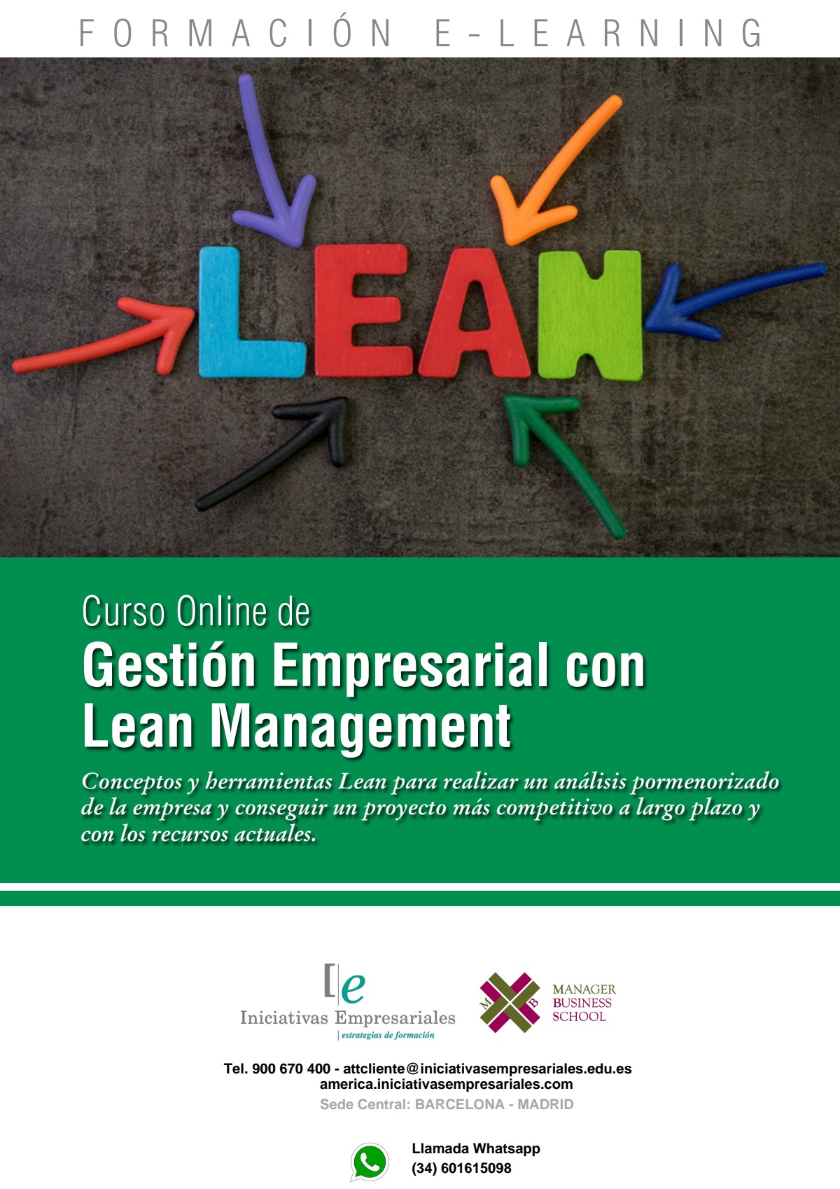 Gestión Empresarial con Lean Management