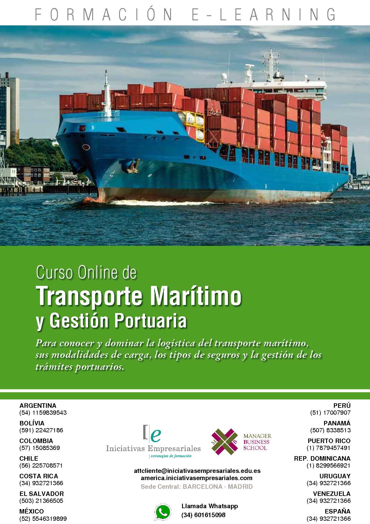 Transporte Marítimo y Gestión Portuaria