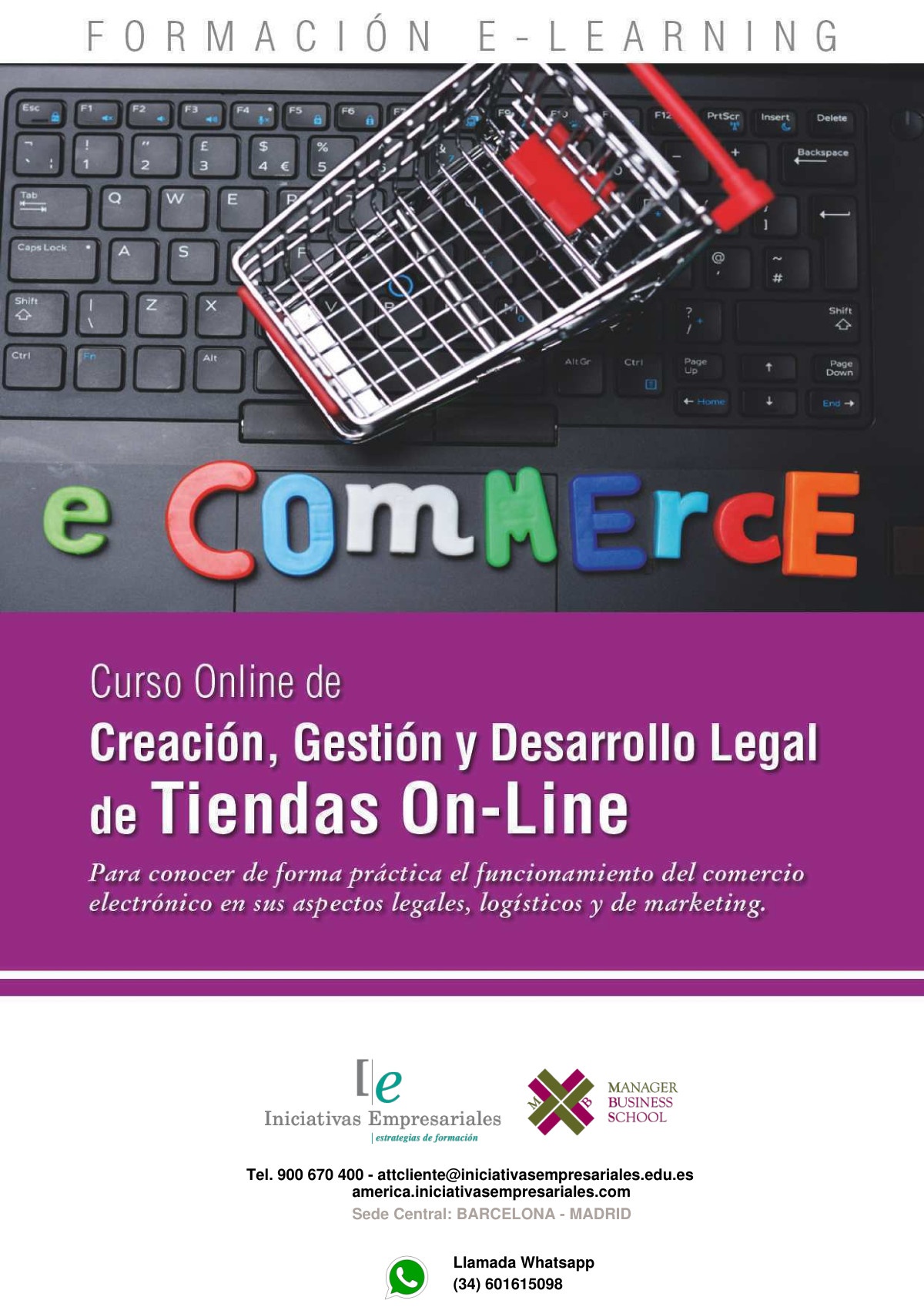 Creación, Gestión y Desarrollo Legal de Tiendas On-Line
