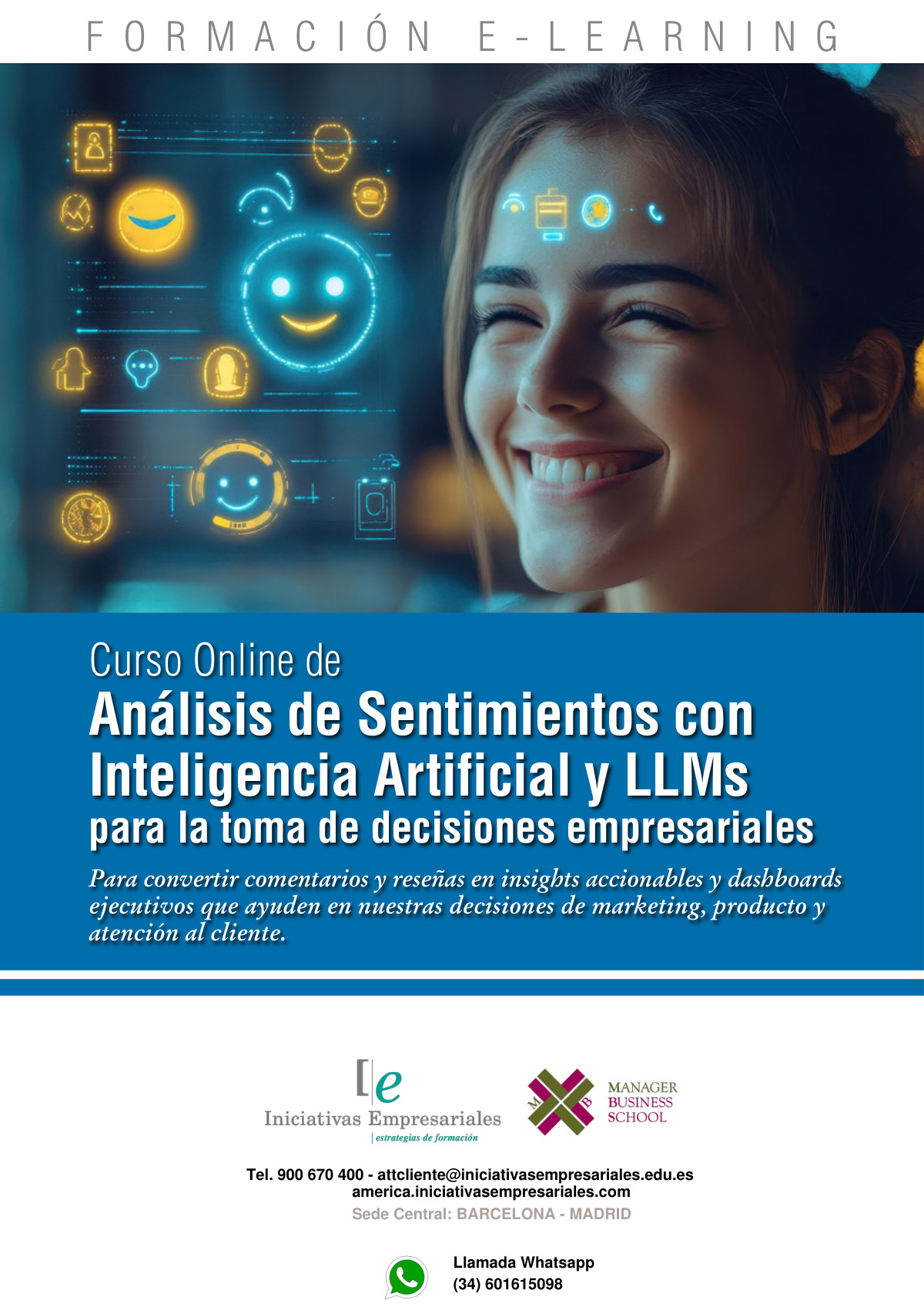 Análisis de Sentimientos con Inteligencia Artificial y LLMs para la toma de decisiones empresariales