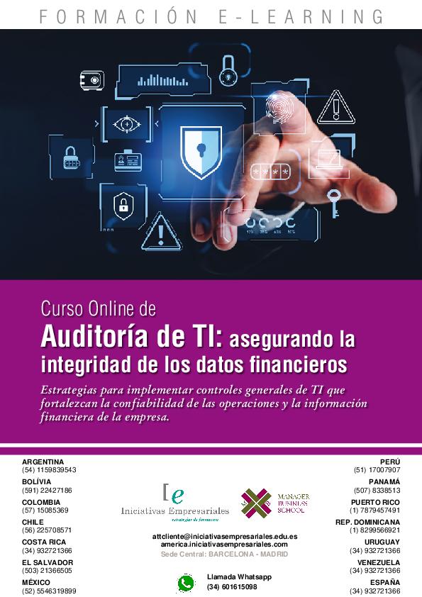 Auditoría de TI: asegurando la integridad de los datos financieros