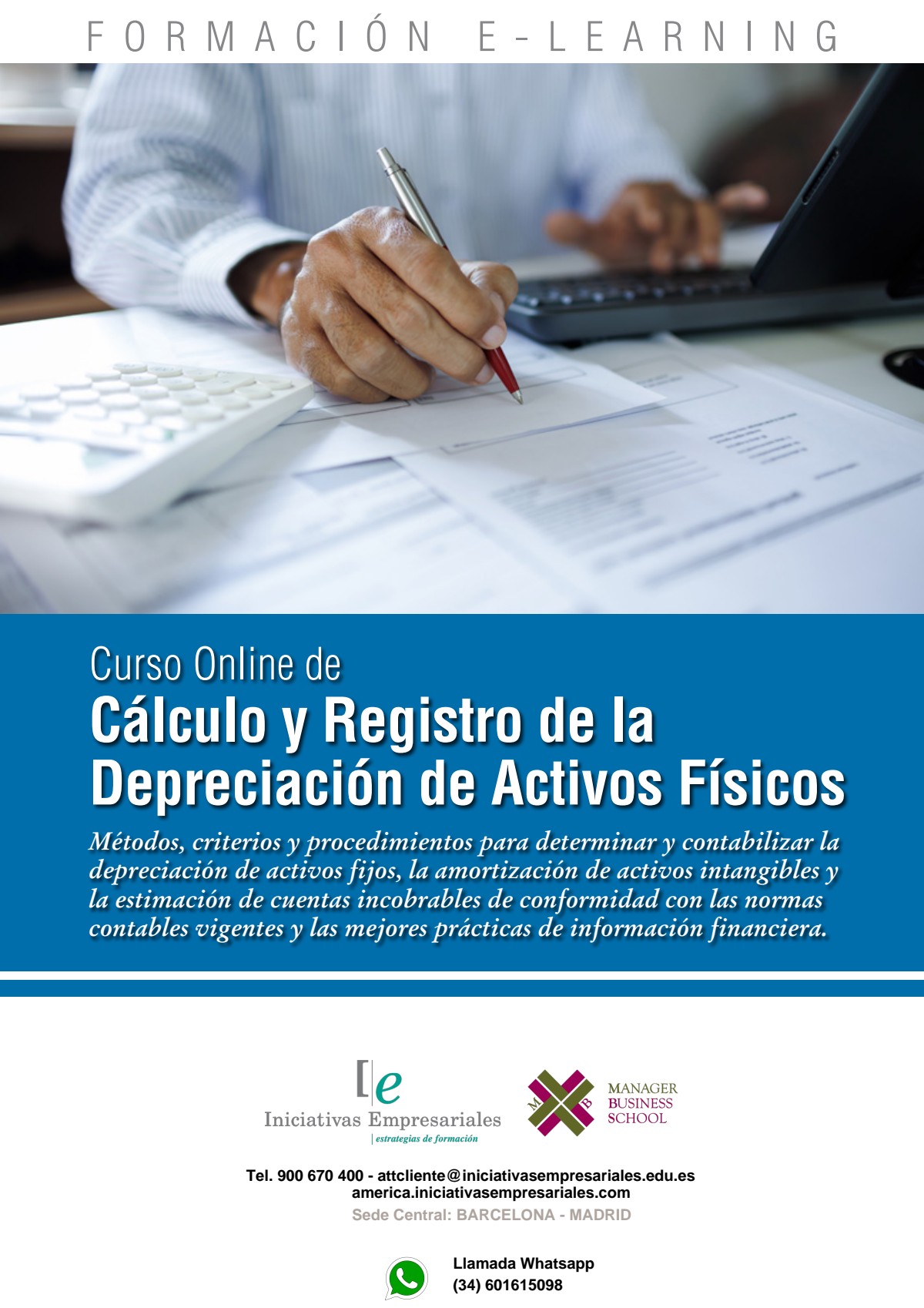 Cálculo y Registro de la Depreciación de Activos Físicos
