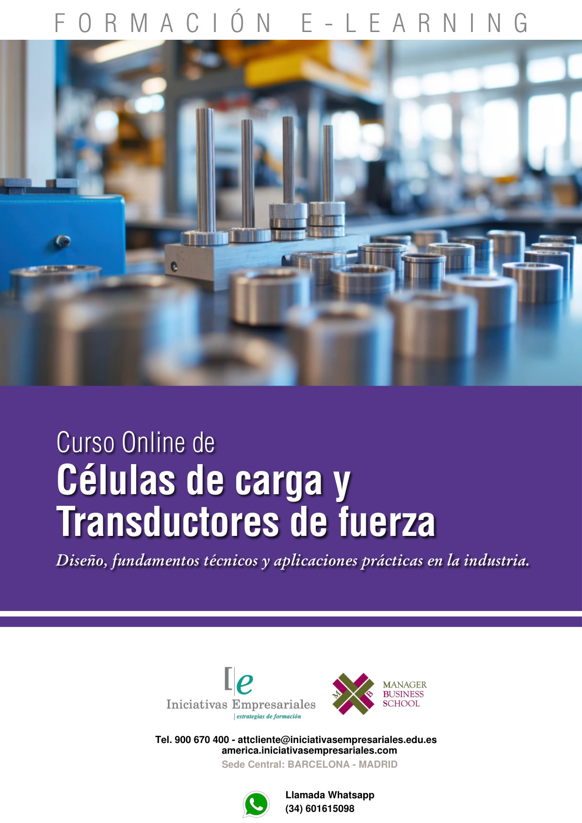 Células de carga y Transductores de fuerza