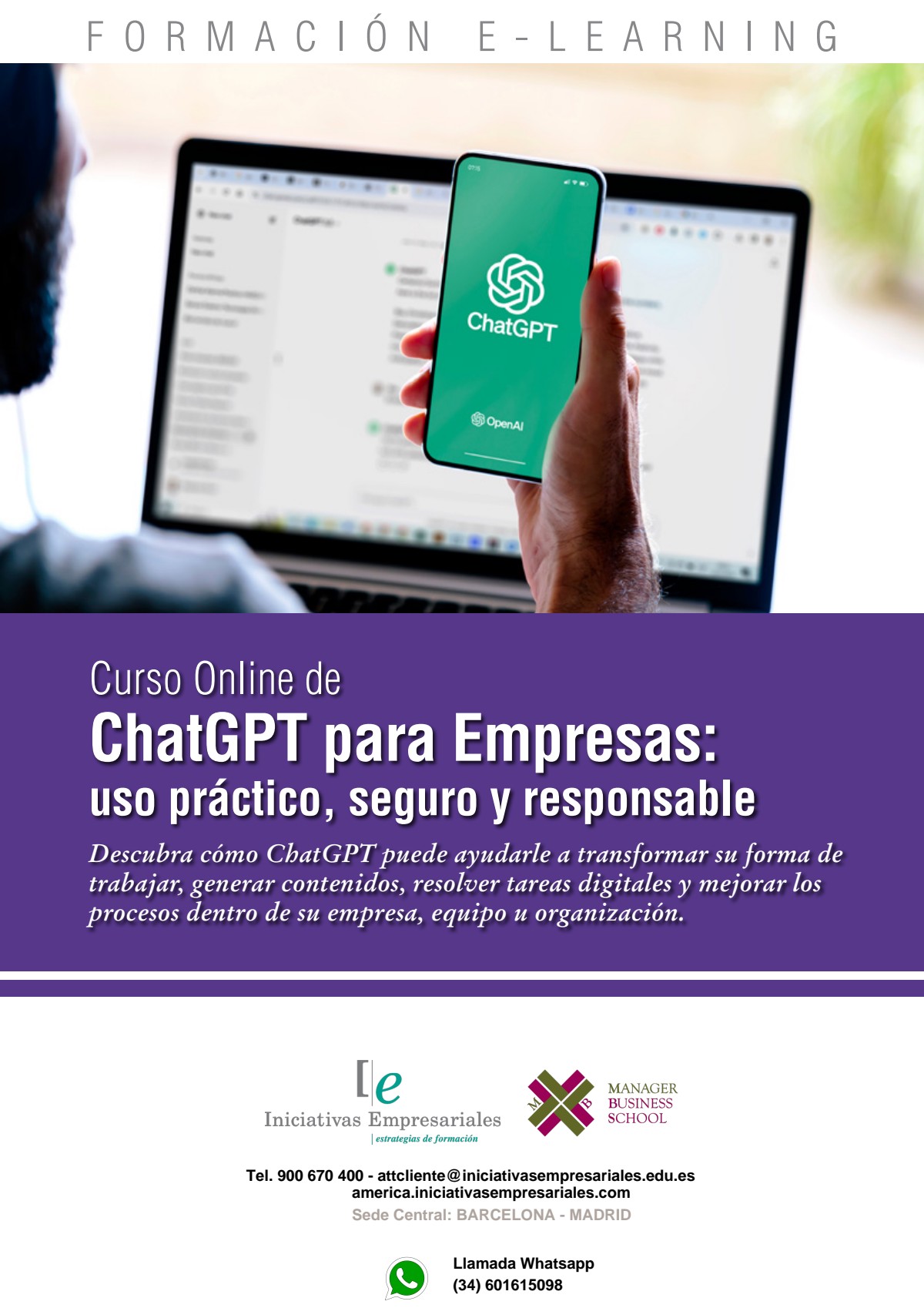 ChatGPT para Empresas: uso práctico, seguro y responsable