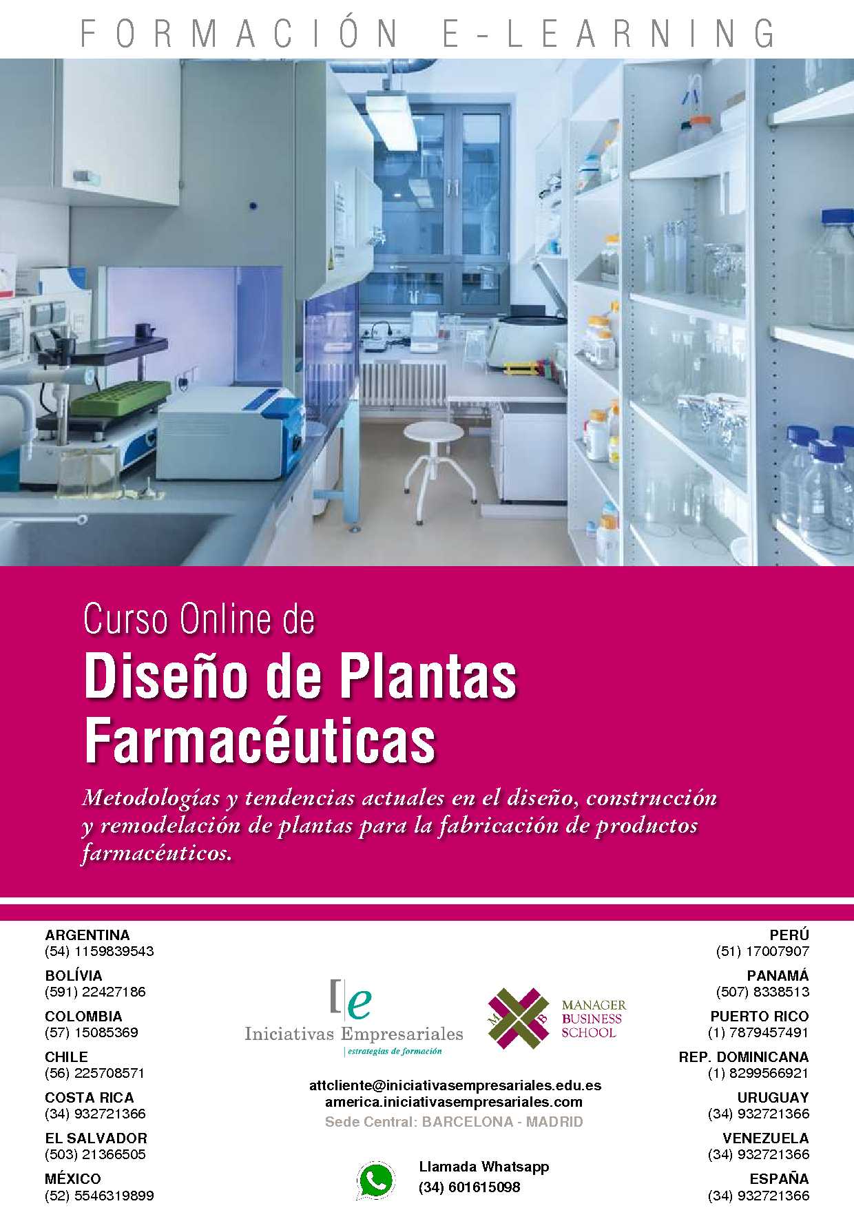 Diseño de Plantas Farmacéuticas