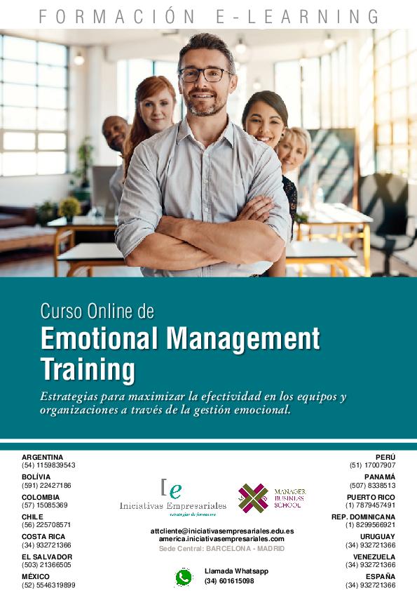 Emotional Management Training