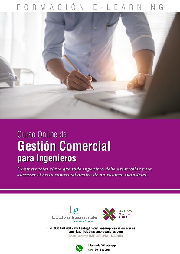 Marketing y Venta Industrial para Ingenieros