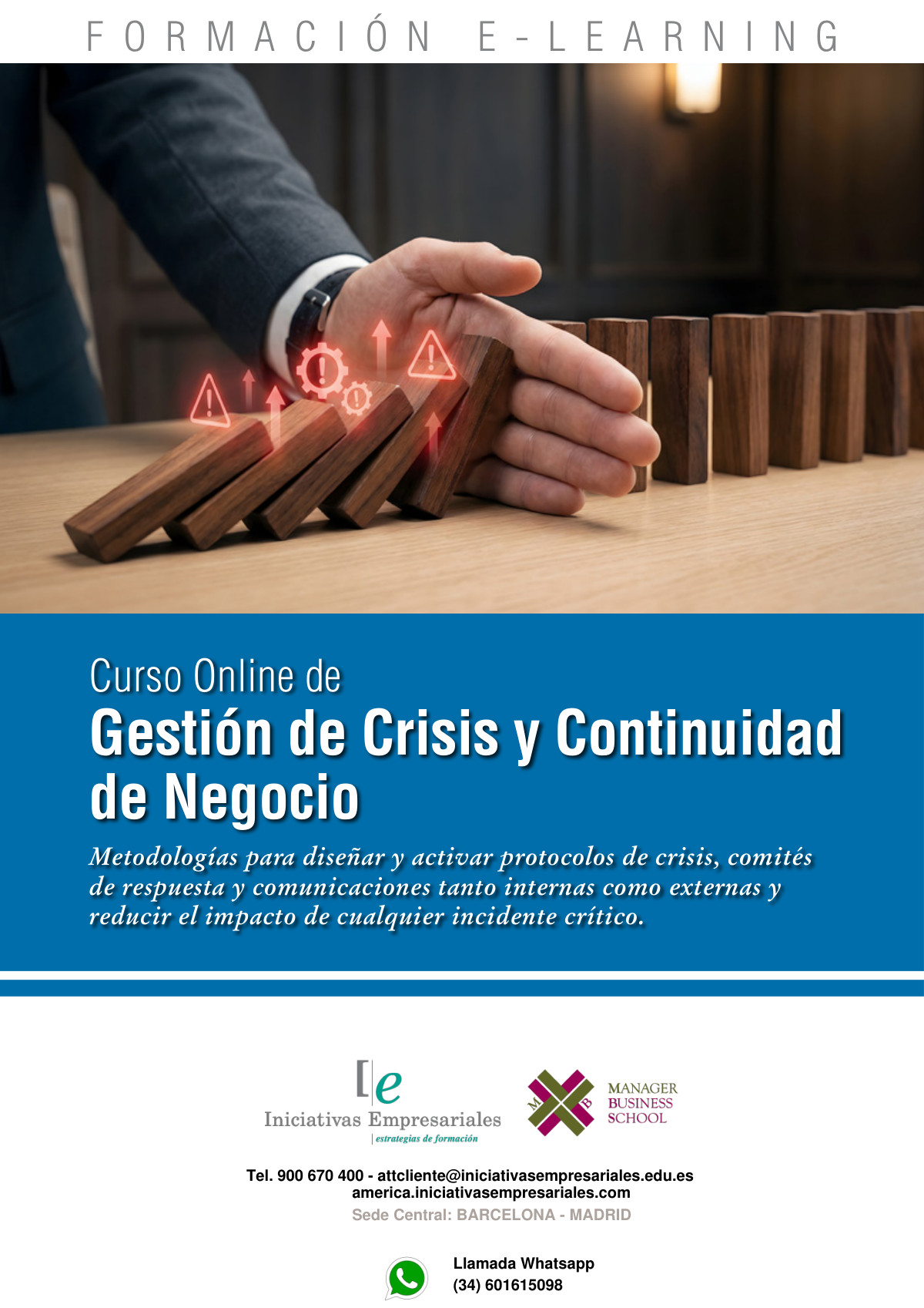 Gestión de Crisis y Continuidad de Negocio