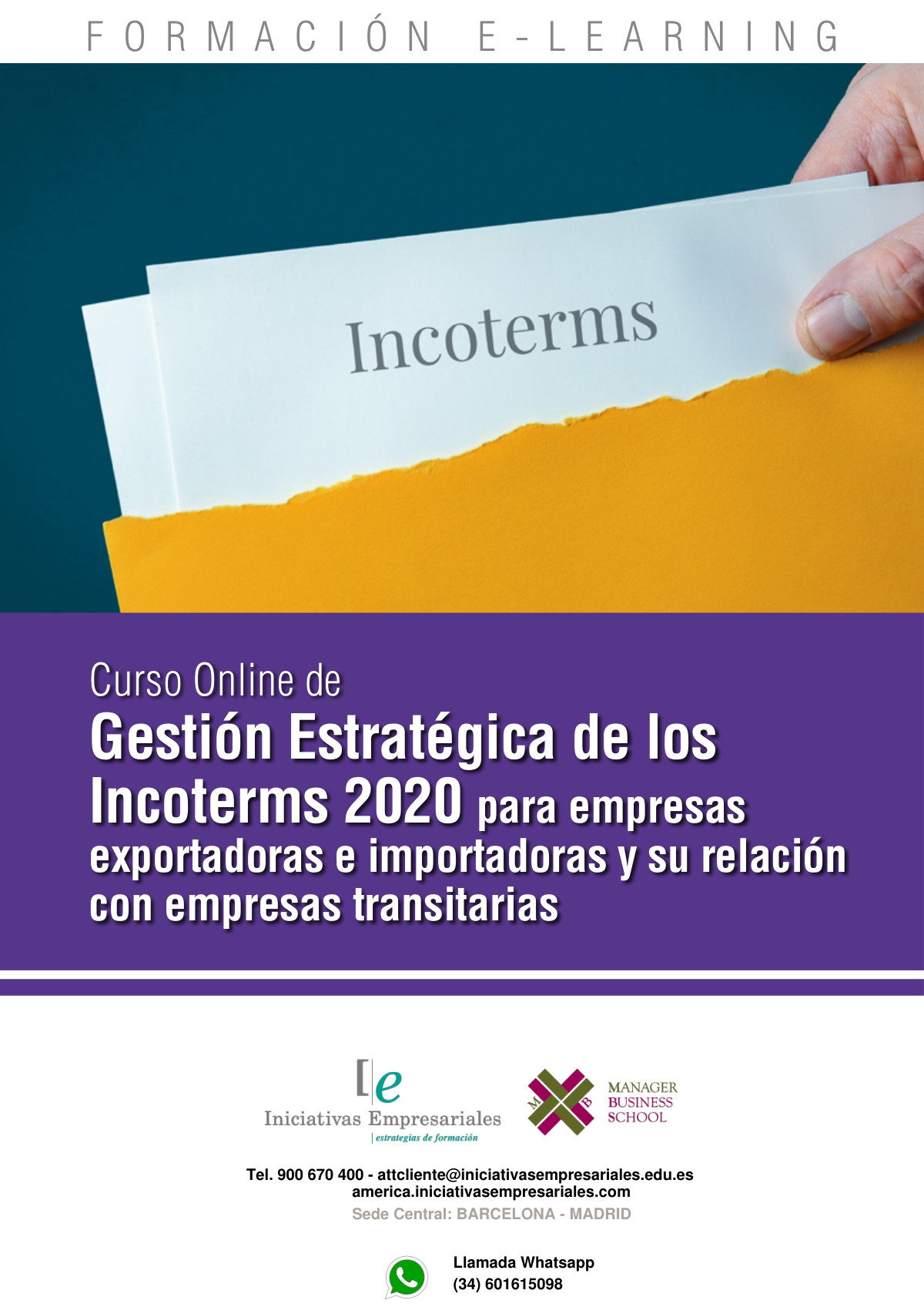 Gestión Estratégica de los Incoterms 2020 para empresas exportadoras e importadoras y su relación con empresas transitarias
