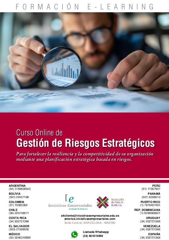 Gestión de Riesgos Estratégicos