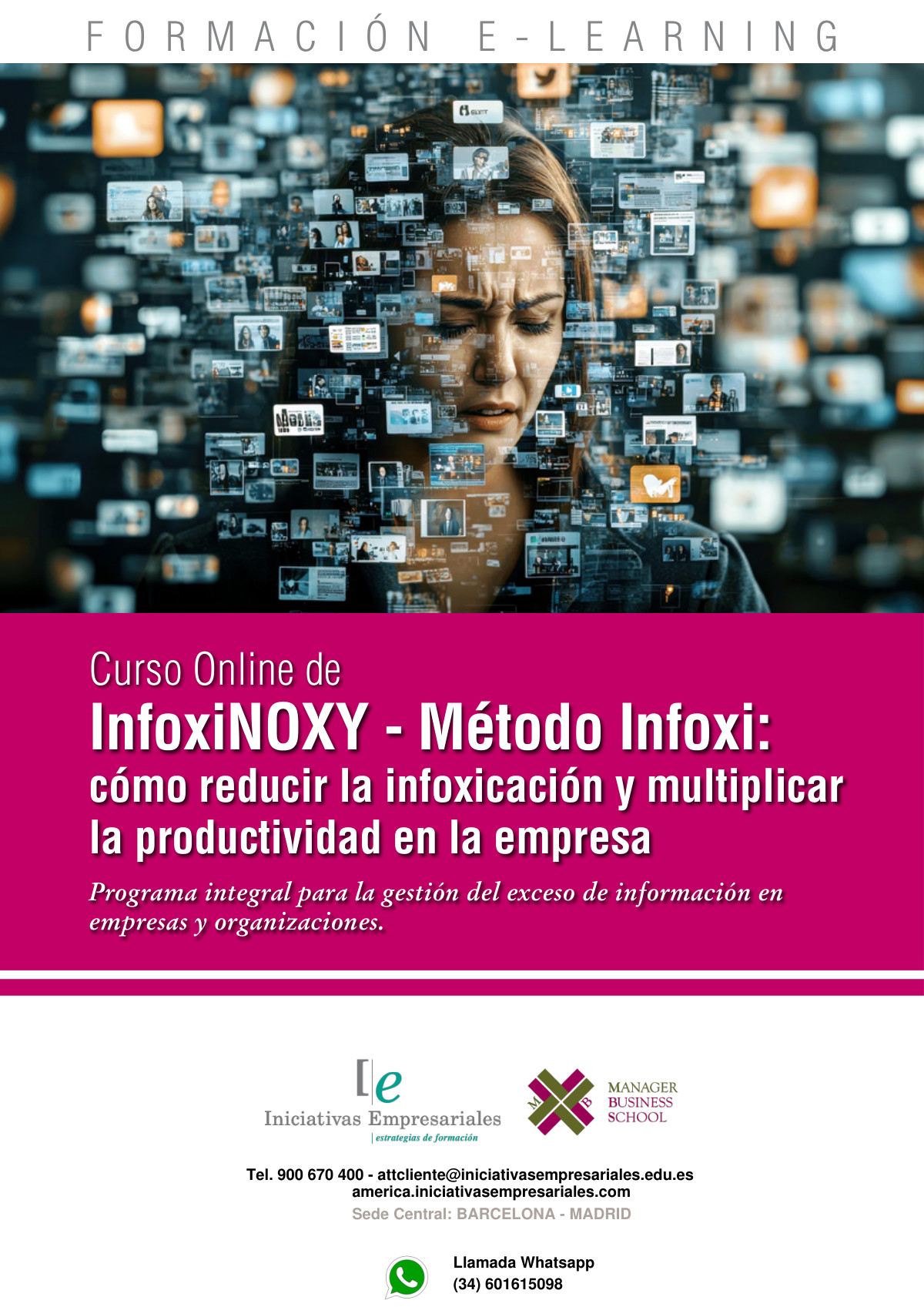 InfoxiNOXY - Método Infoxi: cómo reducir la infoxicación y multiplicar la productividad en la empresa