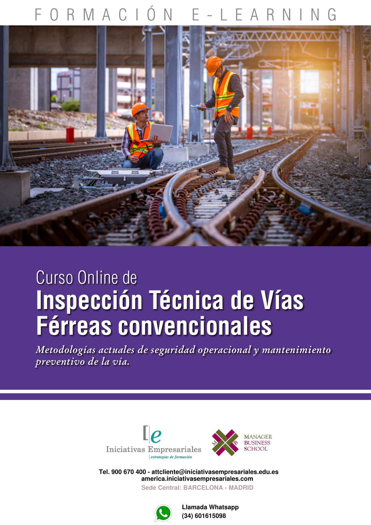 Inspección Técnica de Vías Férreas convencionales