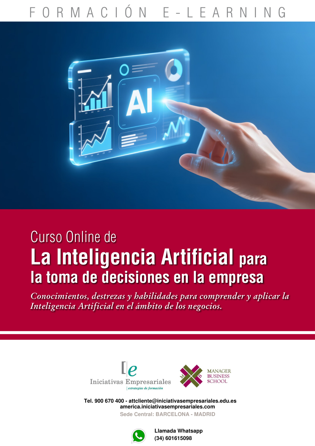 La Inteligencia Artificial para la toma de decisiones en la empresa