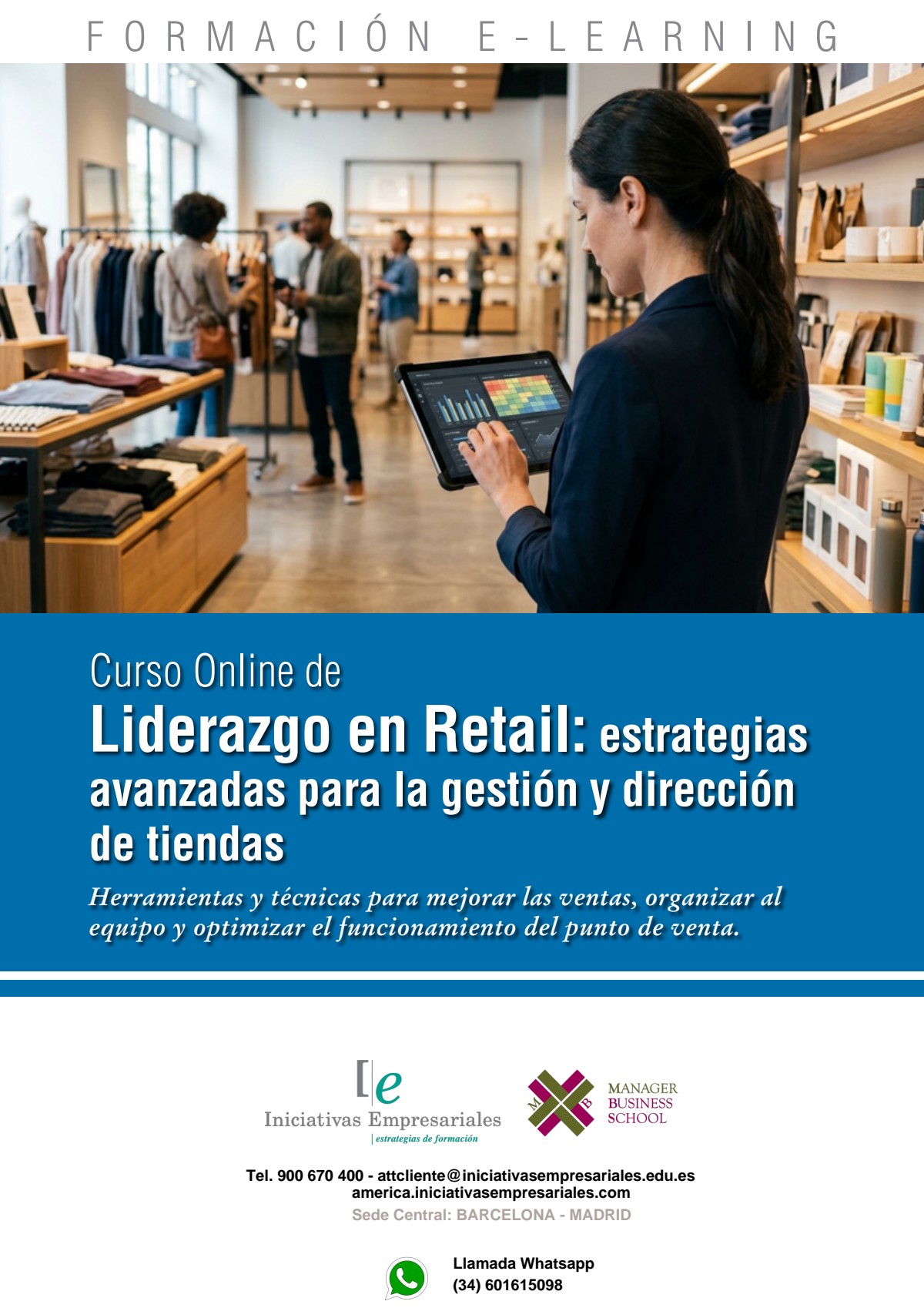Liderazgo en Retail: estrategias avanzadas para la gestión y dirección de tiendas