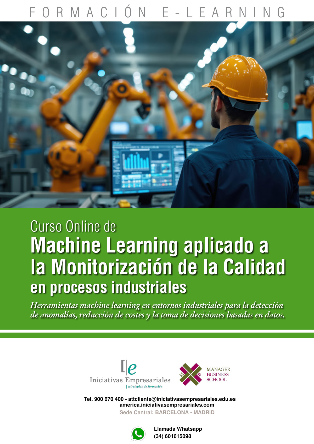Machine Learning aplicado a la Monitorización de la Calidad en procesos industriales