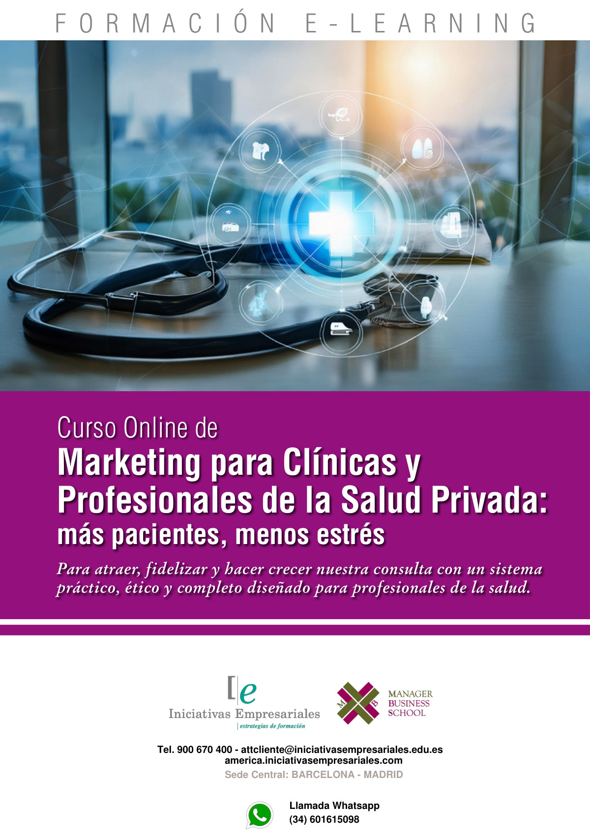 Marketing para Clínicas y Profesionales de la Salud Privada: más pacientes, menos estrés