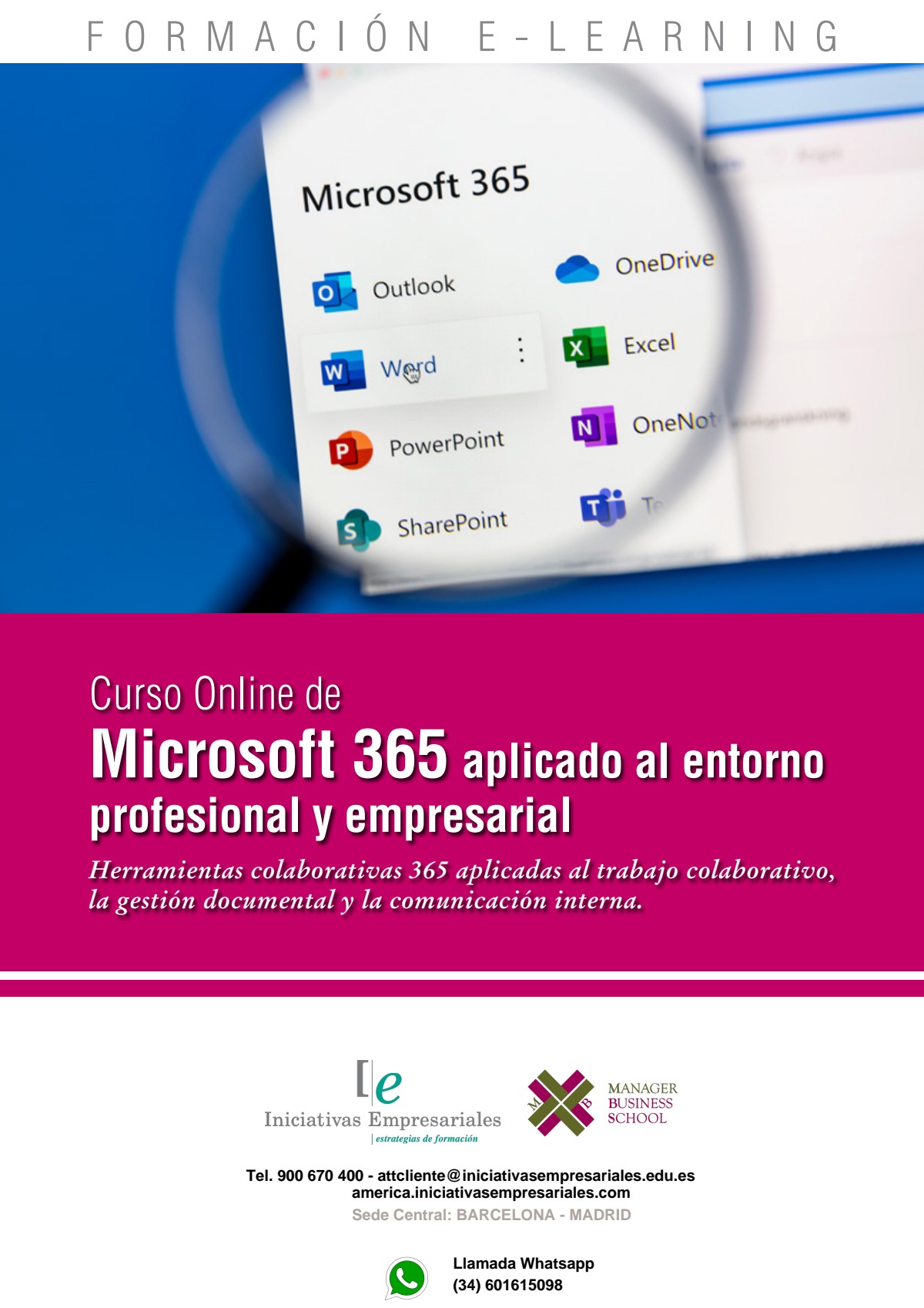 Microsoft 365 aplicado al entorno profesional y empresarial