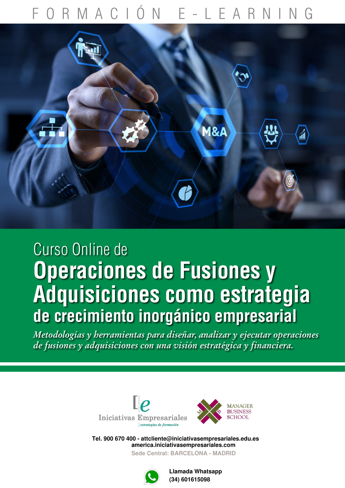 Operaciones de Fusiones y Adquisiciones como estrategia de crecimiento inorgánico empresarial