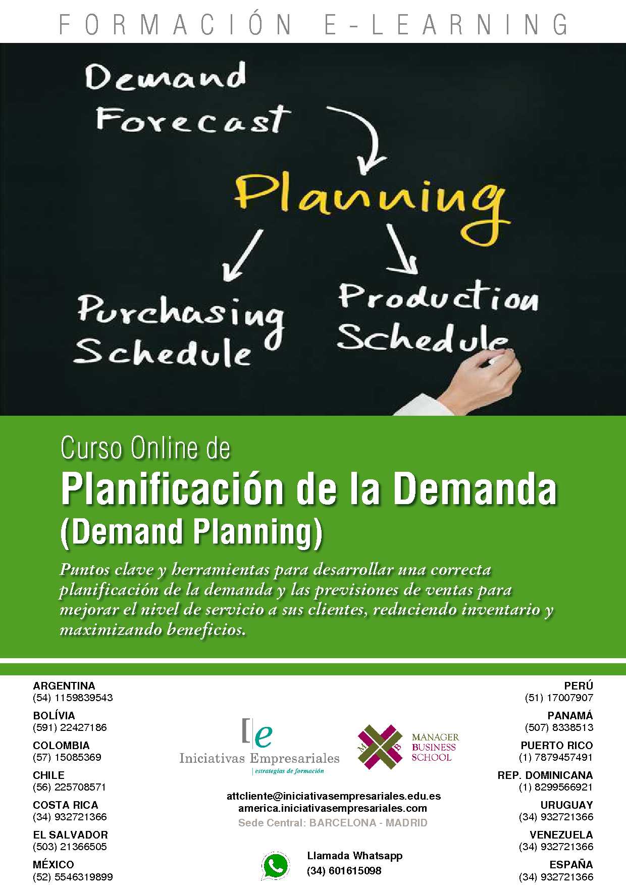 Planificación de la Demanda (Demand Planning)