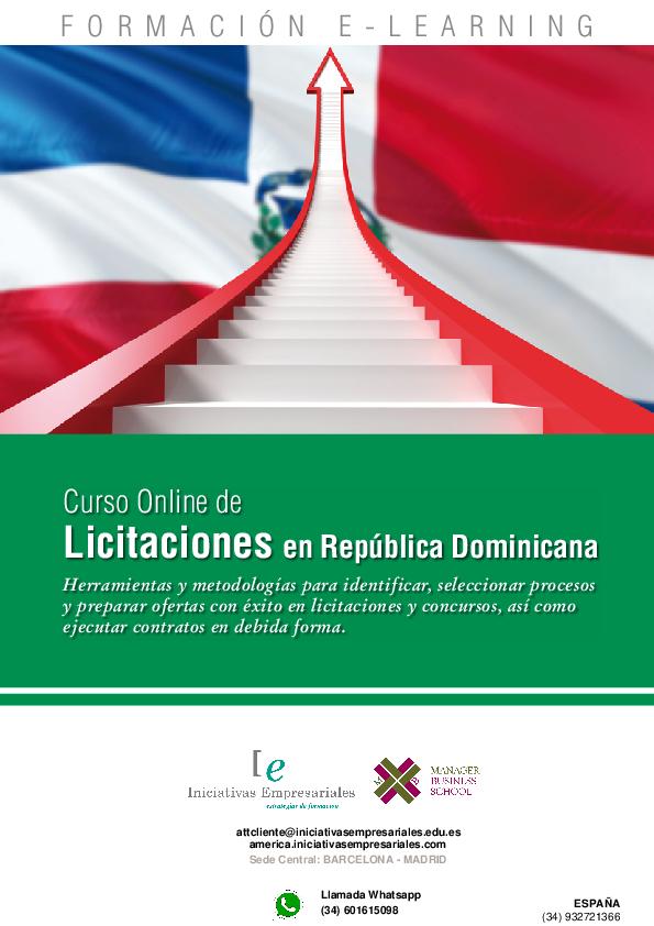 Licitaciones en República Dominicana
