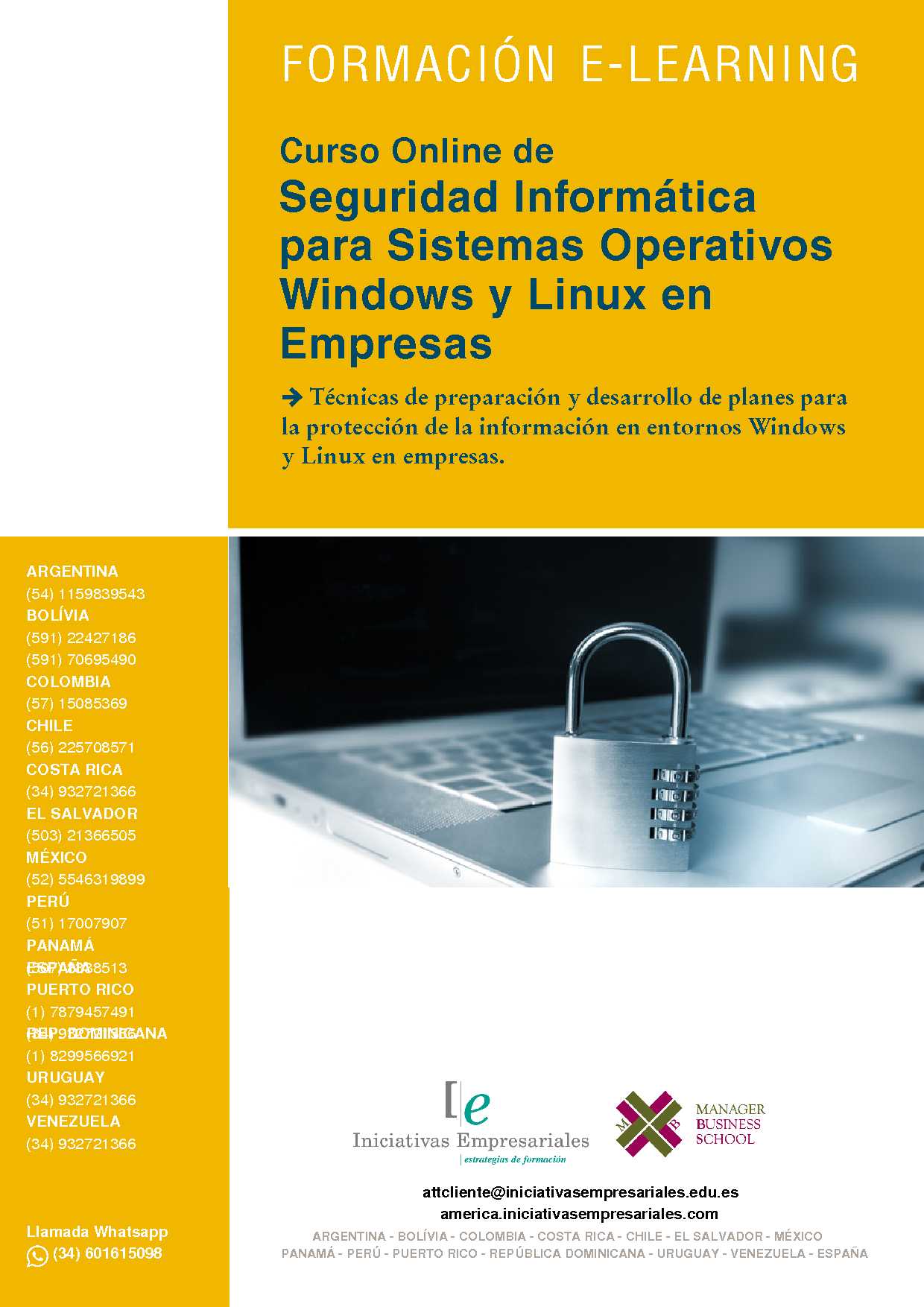 Seguridad Informática para Sistemas Operativos Windows y Linux en Empresas