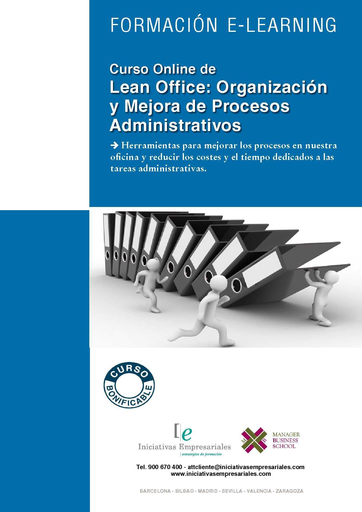 Curso Lean Office: Organización y Mejora de Procesos Administrativos